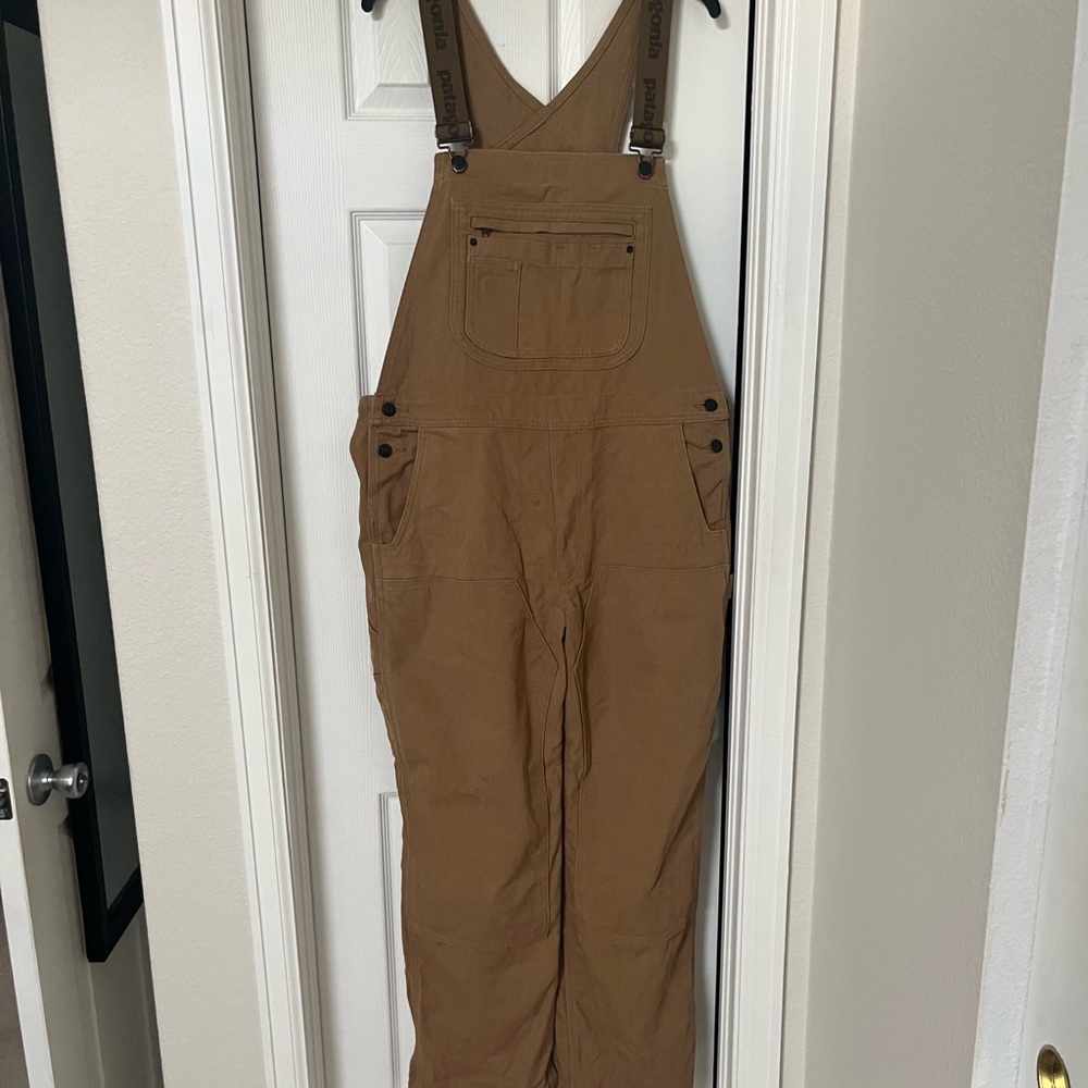 Patagonia brown overalls women